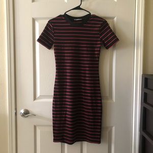 Zara Striped Shirt Dress